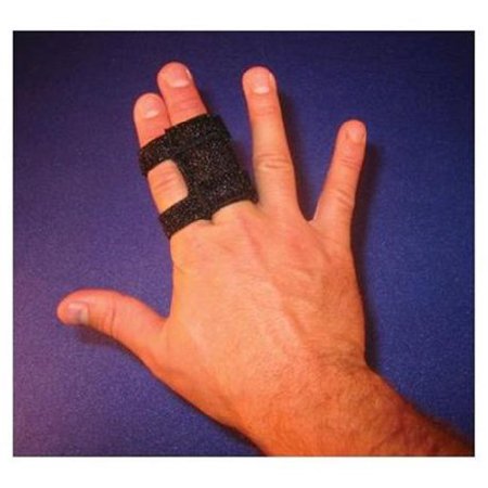 Picture of Finger Splint DigiWrap™ Size 4 Hook and Loop Strap Closure Black10324