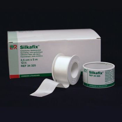 Picture of Medical Tape Silkafix® Skin Friendly Acetate 2 Inch X 5 Yard White NonSterile081520949