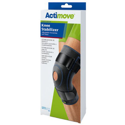 Picture of Knee Stabilizer Actimove® Sports Edition 3X-Large Pull-On / D-Ring / Hook and Loop Strap Closure 24 to 26 Inch Thigh Circumference Left or Right Knee7245306