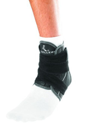 Picture of Ankle Brace Mueller® Hg80® Medium Lace-Up / Hook and Loop Closure Male 9 to 11 / Female 10 to 12 Left or Right Foot49712