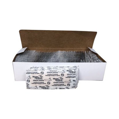 Picture of Adhesive Strip McKesson 1 X 3 Inch Plastic Rectangle Sheer Sterile2021