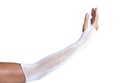 Picture of Elastic Net Retainer Dressing McKesson Tubular / Pre-Cut Elastic Covered Cotton 1 Yard Size 7 White Large Arm NonSterileMSVPYD7