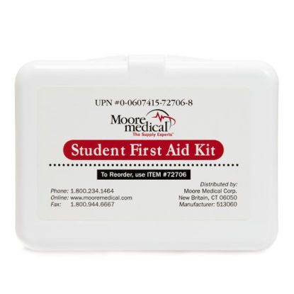 Picture of First Aid Kit McKesson Single Person Plastic Kit72706