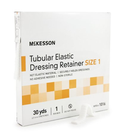 Picture of Elastic Net Retainer Dressing McKesson Tubular Elastic 30 Yard Size 1 Beige NonSterile1016