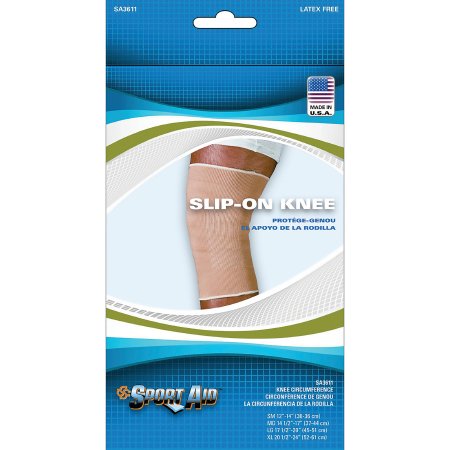 Picture of Knee Support Sport-Aid™ X-Large Pull-On 20-1/2 to 24 Inch Knee Circumference 11 Inch Length Left or Right KneeSA3611 BEI XL