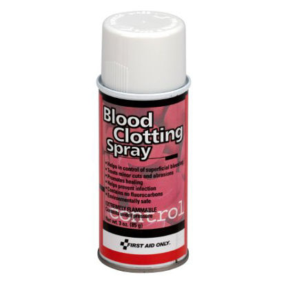 Picture of Blood Clotting Spray First Aid Only® 3 oz. Aerosol Lidocaine 4% / Benzethonium Chloride 0.2% NonSterileM529