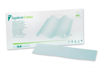 Picture of Wound Contact Layer Dressing 3M™ Tegaderm™ Nylon 3 X 8 Inch Sterile5643