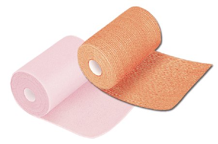 Picture of 2 Layer Compression Bandage System CoFlex® TLC LITE Calamine with Indicators 4 Inch X 6 Yard / 4 Inch X 7 Yard 25 to 30 mmHg Self-adherent / Pull On Closure Tan NonSterile8840UBC-TN