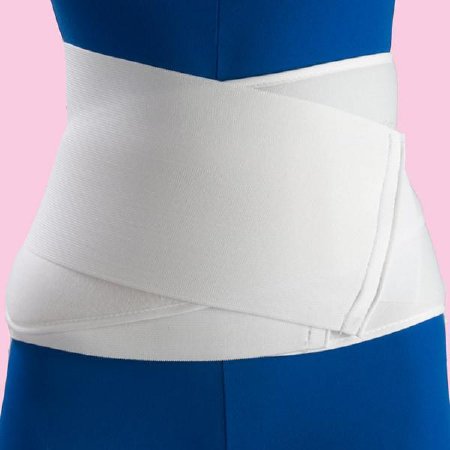 Picture of Abdominal Binder Flex-Support® Contoured X-Large Hook and Loop Closure 44 to 60 Inch Waist Circumference 10 Inch AdultF020046