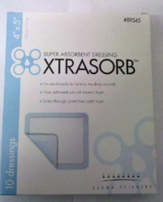 Picture of Gelling Foam Dressing Xtrasorb™ Classic 6 X 9 Inch Rectangle Non-Adhesive without Border Sterile89569
