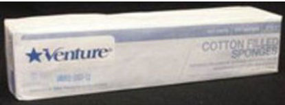 Picture of Gauze Sponge Venture™ Tissue / Cotton Gauze 4-Ply 3 X 3 Inch Square NonSterile908242