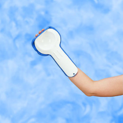 Picture of Mason Allen Hand Splint Aluminum / Foam Left or Right Hand Beige / Blue Small9133-01