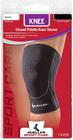 Picture of Knee Sleeve Mueller® Medium Pull-On 14 to 16 Inch Knee Circumference Left or Right Knee52642