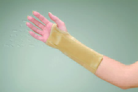 Picture of Wrist Brace DeRoyal® Cotton / Elastic Right Hand Beige 2X-Large5016-15