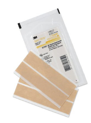 Picture of Skin Closure Strip Steri-Strip™ Elastic 1 X 5 Inch Nonwoven Material Flexible Strip TanE4548