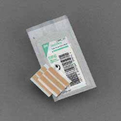 Picture of Skin Closure Strip Steri-Strip™ Elastic 1/4 X 1-1/2 Inch Nonwoven Material Flexible Strip TanE4542