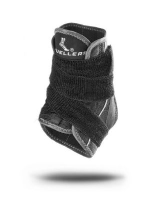 Picture of Ankle Brace Mueller® Hg80® Premium Soft Ankle Brace with Straps Small Strap Closure Male 7 to 9 / Female 8 to 10 Left or Right Foot49711