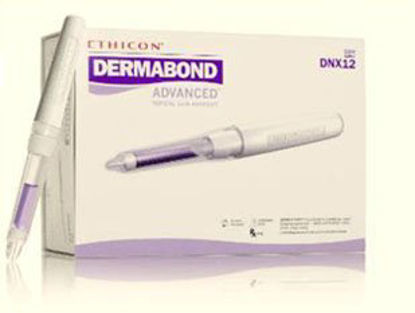 Picture of Skin Adhesive Dermabond Advanced™ 0.7 mL Liquid Precision and Dome Applicator Tip 2-Octyl CyanoacrylateDNX12