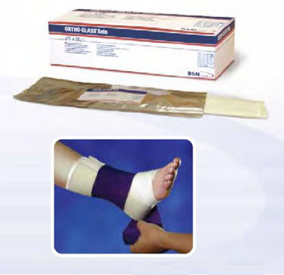 Picture of Unpadded Precut Splinting System ORTHO-GLASS® Solo 4 X 30 Inch Fiberglass White7296404
