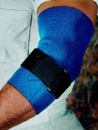 Picture of Elbow Sleeve Large Tennis Left or Right Elbow 10 Inch Long Beige9035 BEI LG