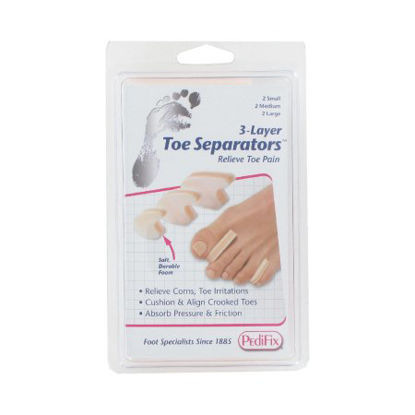 Picture of Toe Spacer Pedifix® Assorted Sizes Without Closure Toe8130-MIX