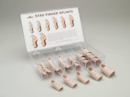 Picture of Finger Splint Assorted Sizes Pull-On Left or Right Hand Beige69990000