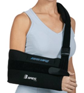 Picture of Shoulder Immobilizer Kool Large Airmesh® Waist Strap / Shoulder Strap Quick Release Buckle Left or Right Arm08514