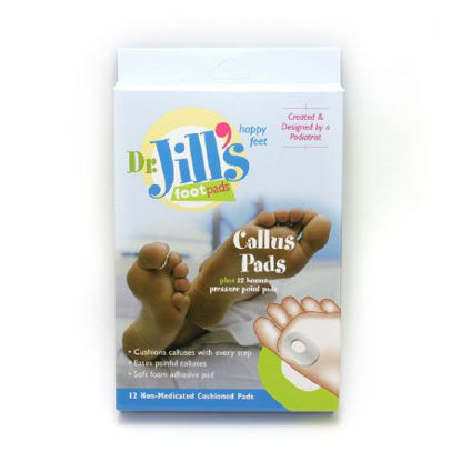Picture of Callus Pad Dr. Jill's 1/8 Inch Adhesive Foot1013 FOAM CALLUS OVAL