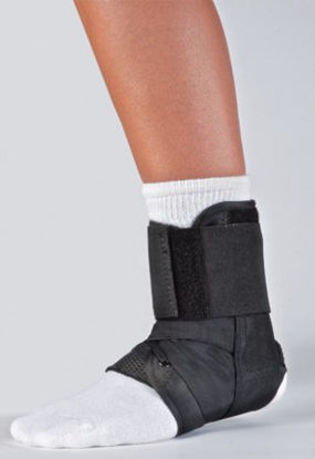 Picture of Ankle Brace Webly Zap® X-Small Strap Closure Left or Right Foot314-BLK-XS