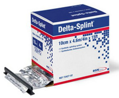 Picture of Padded Splint Roll Delta-Splint® 2 Inch X 15 Foot Fiberglass White7342700