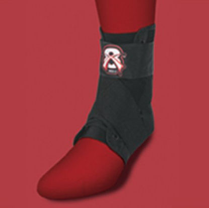 Picture of Ankle Brace Swede-O® X8™ X-Large Lace-Up Left or Right FootAKL-6336-BK-1XL