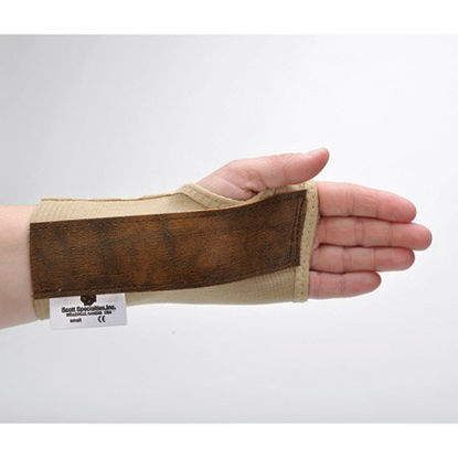 Picture of Wrist Brace Contoured Aluminum / Elastic / Vinyl Left Hand Beige Medium4040 BEI MDL