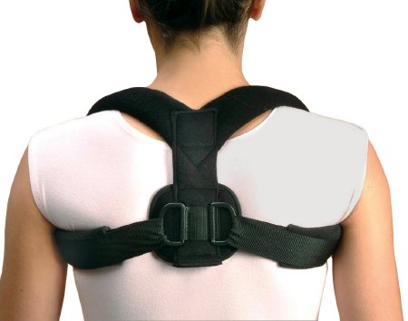 Picture of Clavicle Splint Small Felt / Foam D- Ring / Hook and Loop Strap Closure Clavicle661-S