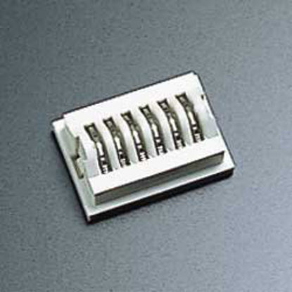 Picture of Medium Style Ligating Clip LIGACLIP® EXTRA Titanium Medium Silver Clip 6 ClipsLT200