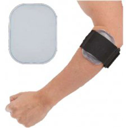 Picture of Elbow Support Ossur® Airform® One Size Fits Most Tennis Left or Right Elbow Black320000-R2