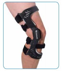 Picture of Knee Brace Rebound® DUAL Medium D-Ring / Hook and Loop Strap Closure 18-1/2 to 20-1/2 Inch Thigh Circumference Right KneeB-242510003