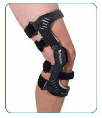 Picture of Knee Brace Rebound® DUAL Medium D-Ring / Hook and Loop Strap Closure 18-1/2 to 20-1/2 Inch Thigh Circumference Right KneeB-242510003