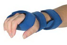 Picture of Wrist Cock-Up Orthosis Comfyprene™ Metal / Neoprene Left or Right Hand Blue One Size Fits Most52155/PURP/NA