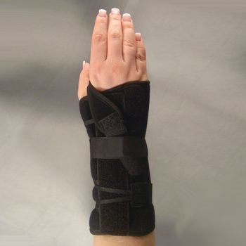 Picture of Wrist Brace Sammons Preston® Universal Aluminum Right Hand Black One Size Fits Most081536432