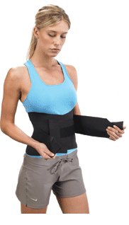 Picture of Back Support Breg® X-Large Velcro Closure 42 to 50 Inch Waist Circumference Adult07335
