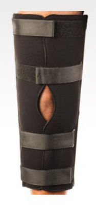 Picture of Knee Immobilizer Deluxe Tri-Panel Standard Hook and Loop Strap Closure Up to 25 Inch Thigh Circumference 22 Inch Length Left or Right KneeVP40106-060