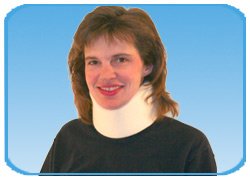 Picture of Cervical Collar Low Contoured / Low Density Adult One Size Fits Most One-Piece 2-1/2 Inch Height 24 Inch LengthCLR-6219