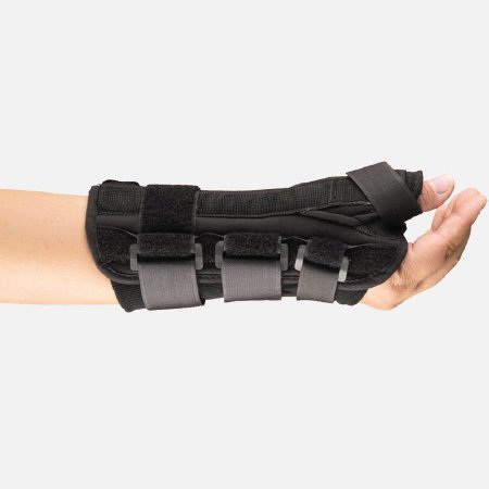 Picture of Wrist / Hand / Thumb Brace Phomfit™ Aluminum / Foam / Nylon / Polyester Right Hand Black Medium447-RT-M