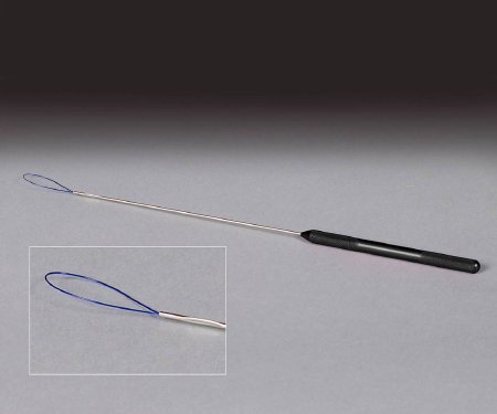 Picture of Suture Retriever SUREtriever Sterile, Single Use, 10 Inch Length, Blue Suture LoopEKM-SR10B