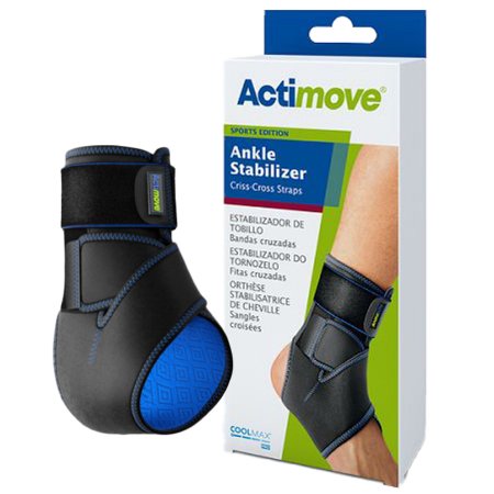 Picture of Ankle Stabilizer Actimove® Sports Edition One Size Fits Most Hook and Loop Strap Closure Left or Right Foot7561130
