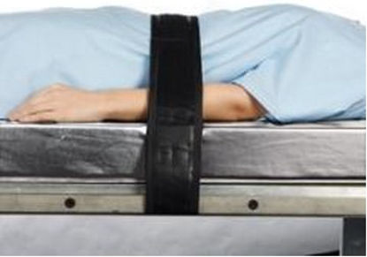 Picture of Conductive Positioning Strap AliMed® 5 X 75 Inch, Black, Vinyl, One Piece95-081