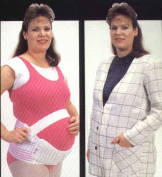 Picture of Maternity Support Belt Loving Comfort Small Velcro Closure0230 WHI SM