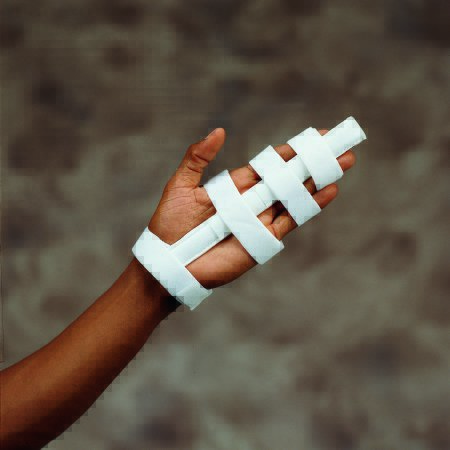 Picture of Finger Splint DeRoyal® Small Hook and Loop Closure White9166-01
