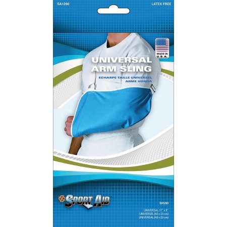 Picture of Arm Sling Sport Aid™ Buckle / Hook and Loop Strap Closure One Size Fits MostSA1260 DEN UN