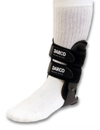 Picture of Ankle Brace Body Armor® Vario Standard Hook and Loop Strap Closure Right FootBAV2R